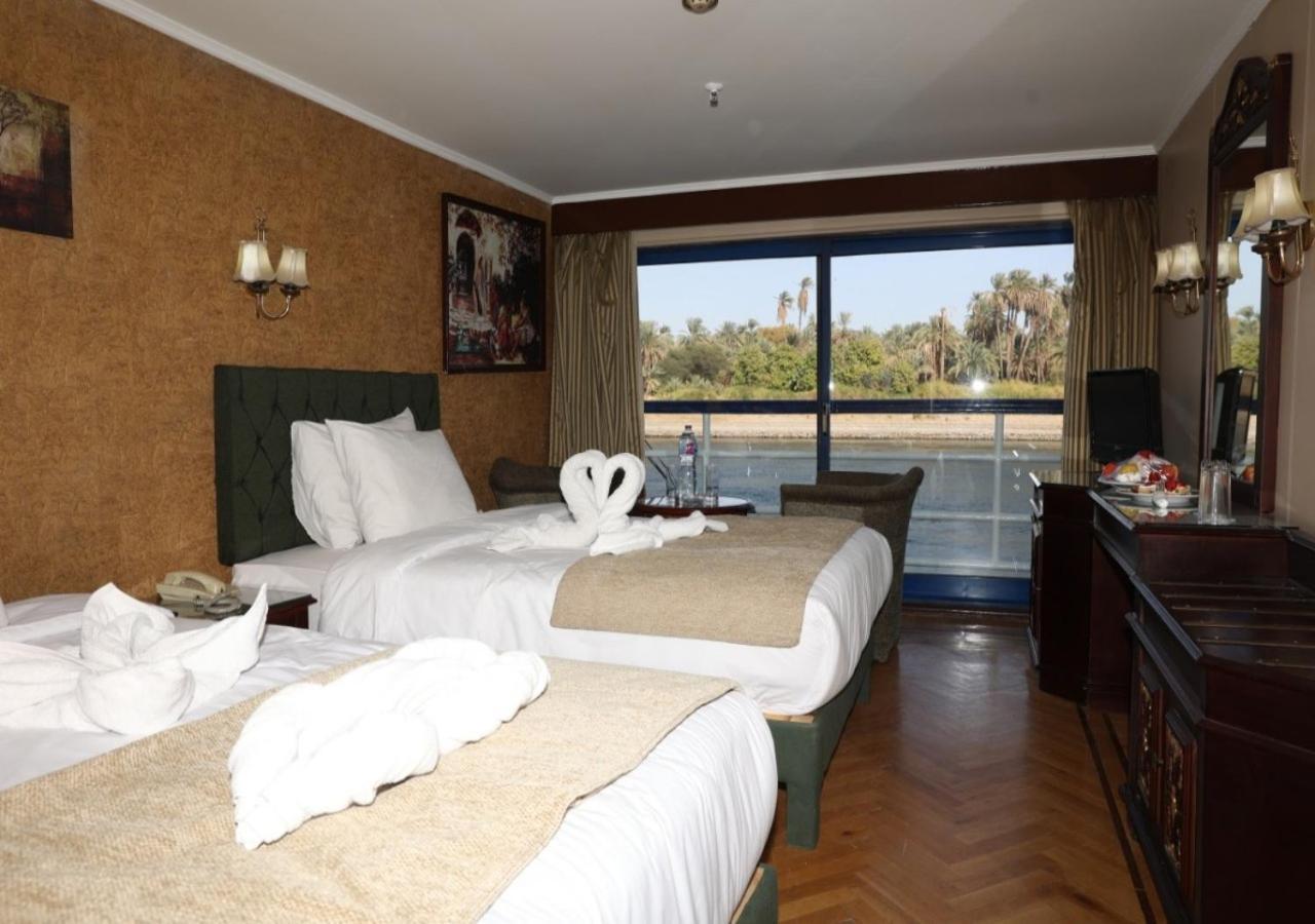 Nile Cruise Al Nabiltan Every Saturday From Luxor 4 Nights & Every Wednesday From Aswan 3 Nights Al Karnak Εξωτερικό φωτογραφία