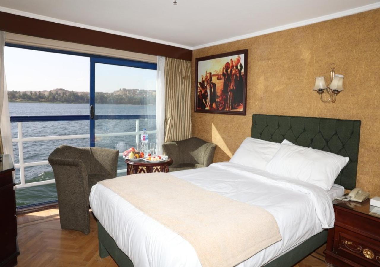 Nile Cruise Al Nabiltan Every Saturday From Luxor 4 Nights & Every Wednesday From Aswan 3 Nights Al Karnak Εξωτερικό φωτογραφία